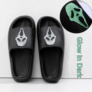 Ghost Face Slippers��ֹ�Ę�����Ь�羳EVA�����Ҿӛ��ϬF؛��