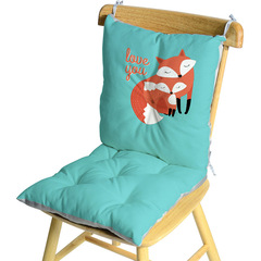 Cozy Mr. Cotton Linen Print Nordic All-in-One Chair Cushion Fleece Home Pillow Seat Cushion Wholesale All-in-One Seat Cushion