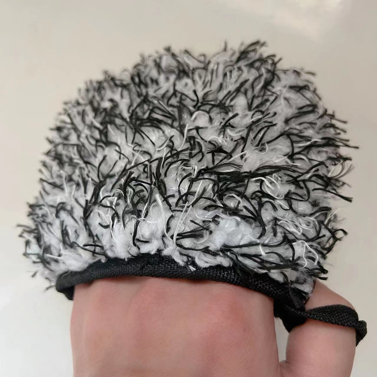 Car Wheel Hub Detail Wipe Microfiber Coral Velvet Plush Chenille Gloves
