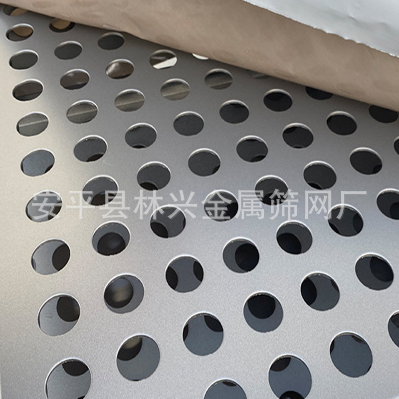 Lin xing2 Round Punching network Stainless steel Punching network supply Perforated plates Aluminum Sieve Perforated plate Pegboard