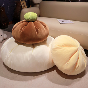 New Style Small Long Bag Plush Toy Simulation Meat Bag Sofa Cushion Plush Pillow Bedside Pillow Women