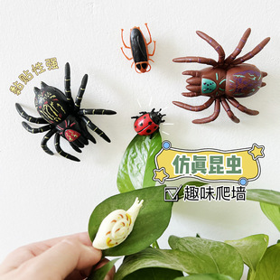 Cross-Border Halloween Simulation Wall-Climbing Spider Insect Model Funny Prank Prank Wholesale Prank Toys