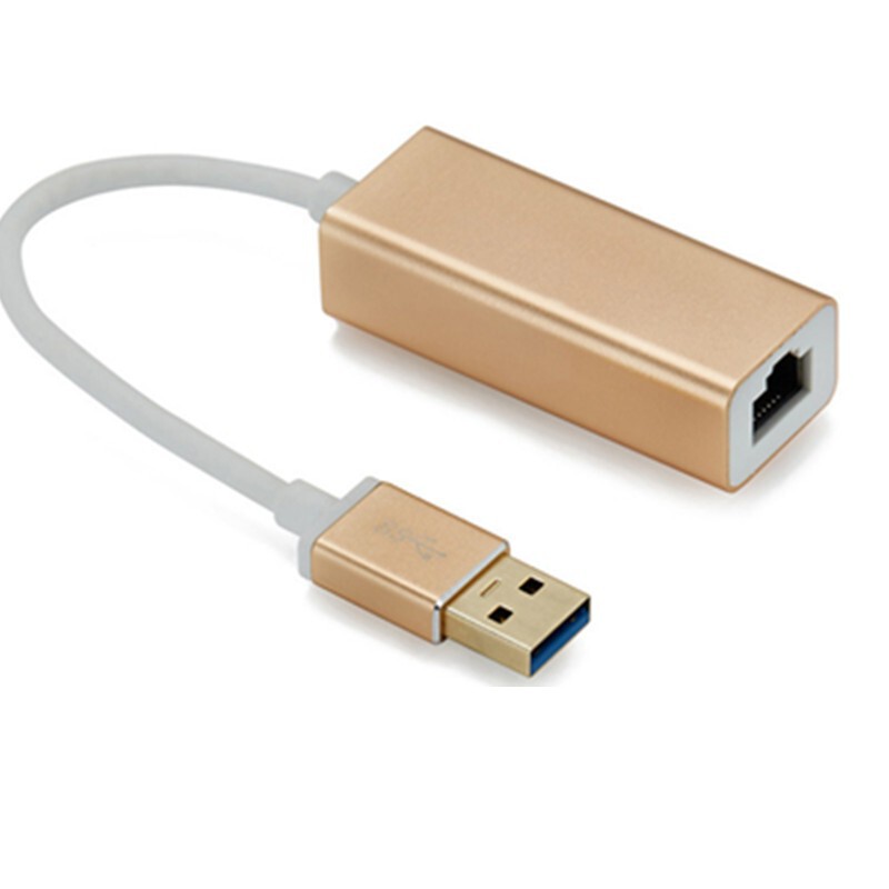 USB3.0 to RJ45 Gigabit Nic USB2.0 laptop Ethernet adapter external network cable port