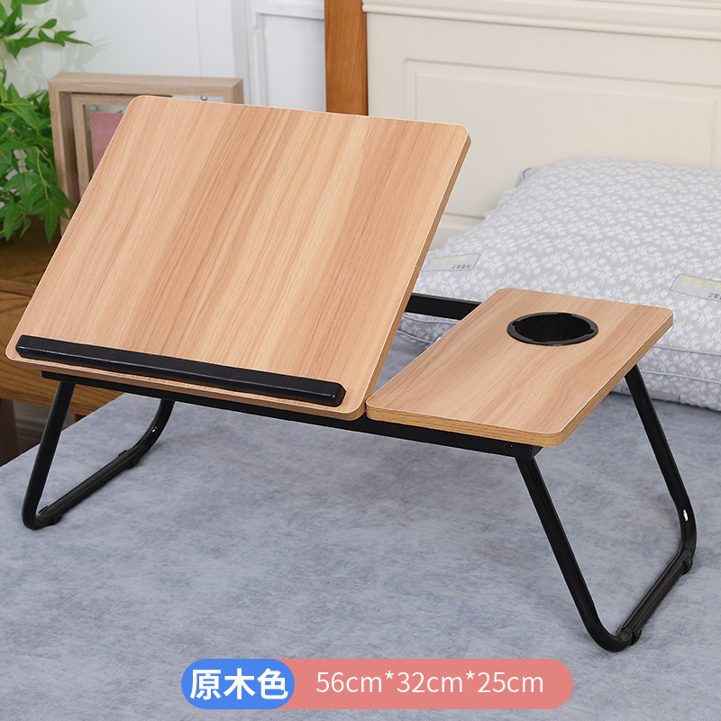 6段昇降折り畳みテーブルベッド上の小さなテーブル学生多機能学習机折り畳み可能なノートパソコンテーブル