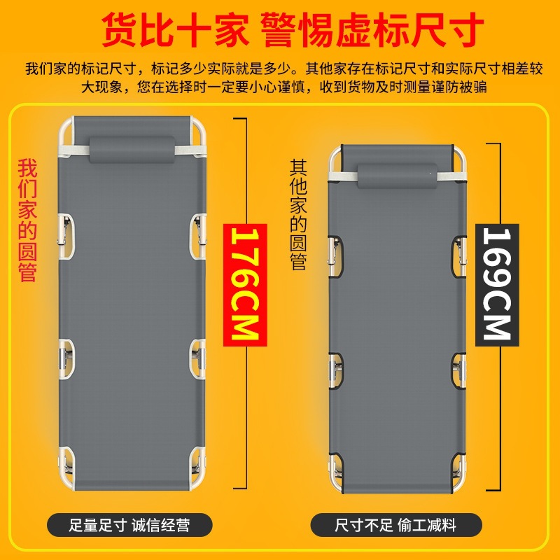 批发折叠床单人床家用简易午休床多功能躺椅办公室户外午睡行军床