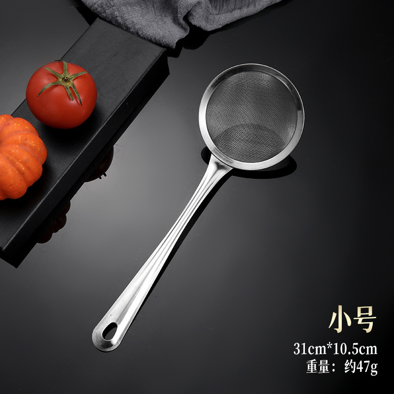 Cuchara de filtro de aceite de malla densa de acero inoxidable 11