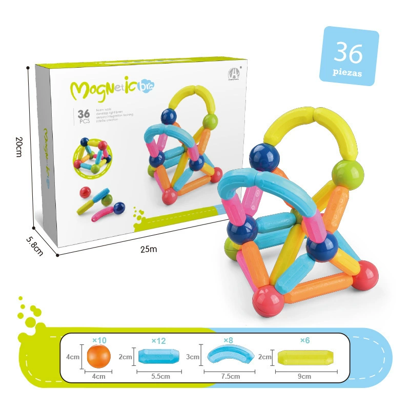 Переменный магнитный игрушка, конструктор, (跨境 торговля), Amazon, тренинг
