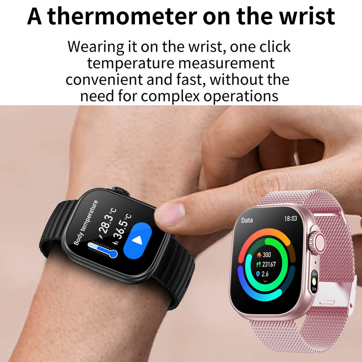 Умные часы Zw39 с Bluetooth, сердечным ритмом, вызовами, музыкой и функциями здоровья