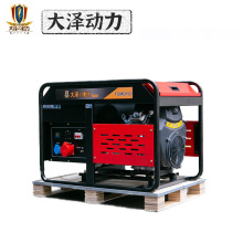 大泽动力190A-350A汽油发电电焊机双缸 户外移动施工 便携式