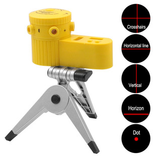 LV06 laser level four-in-one household level laser ruler can rotate with tripod wire tester
