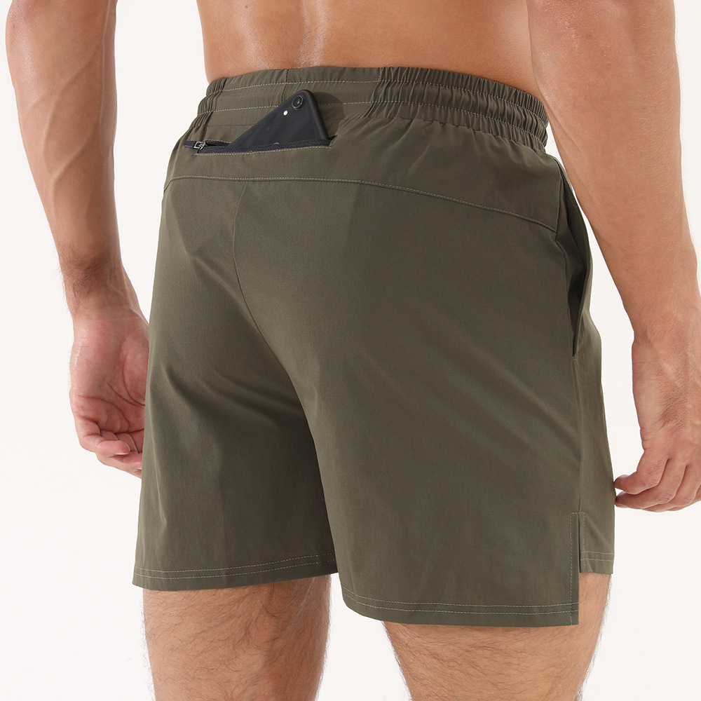 Pantalones cortos deportivos masculinos, ocio, moda, baloncesto, carrera, fitness, entrenamiento de secado rápido en verano, pantalones de cinco puntos de nylon transpirables