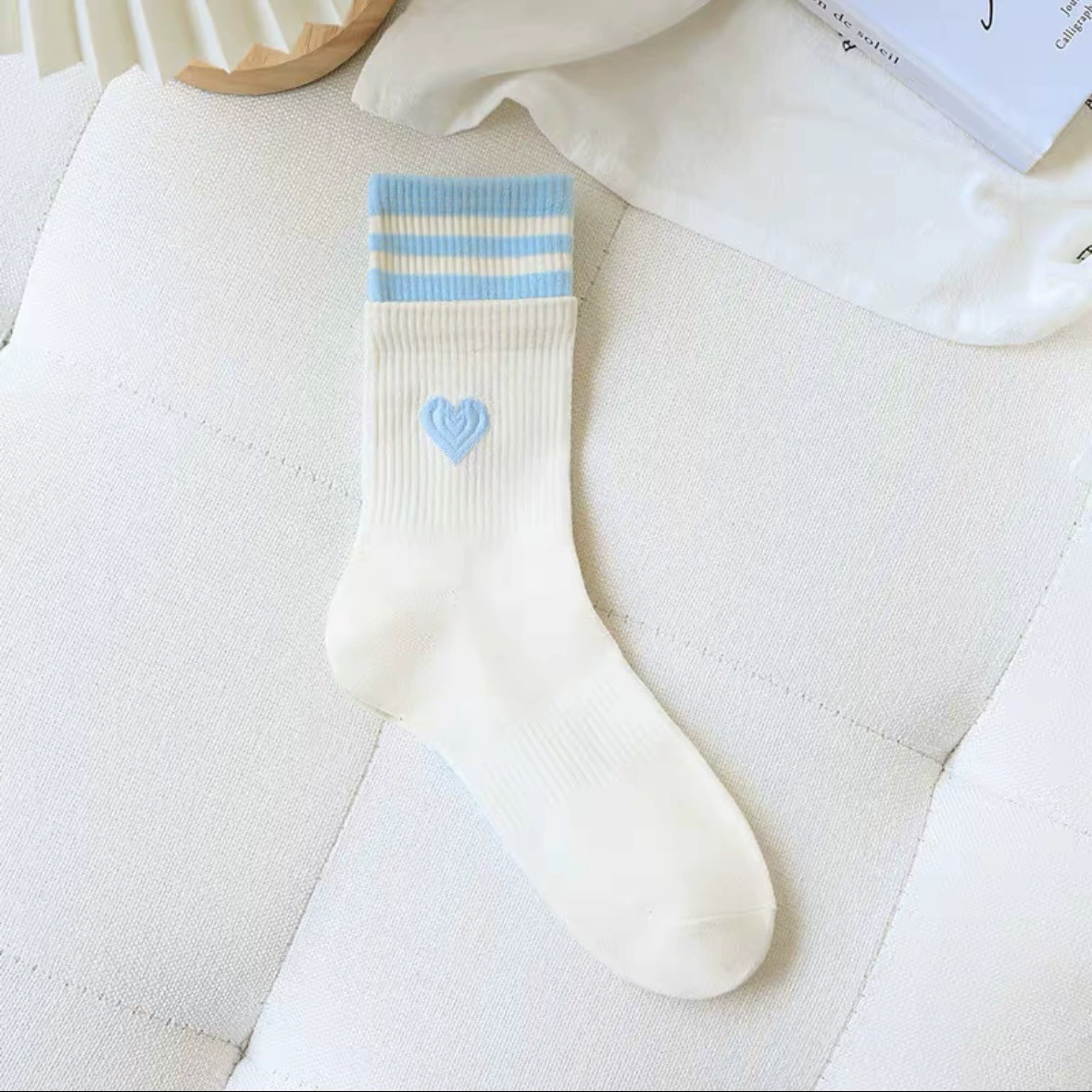 Спортивные носки милые Knee Socks - средняя длина, восемь вариантов цветов