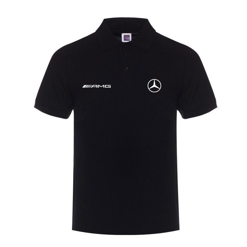 Mercedes-Benz 4s shop overalls short-sleeved custom tooling Polo shirt men's and women's clothes after-sales Audi BMW employees