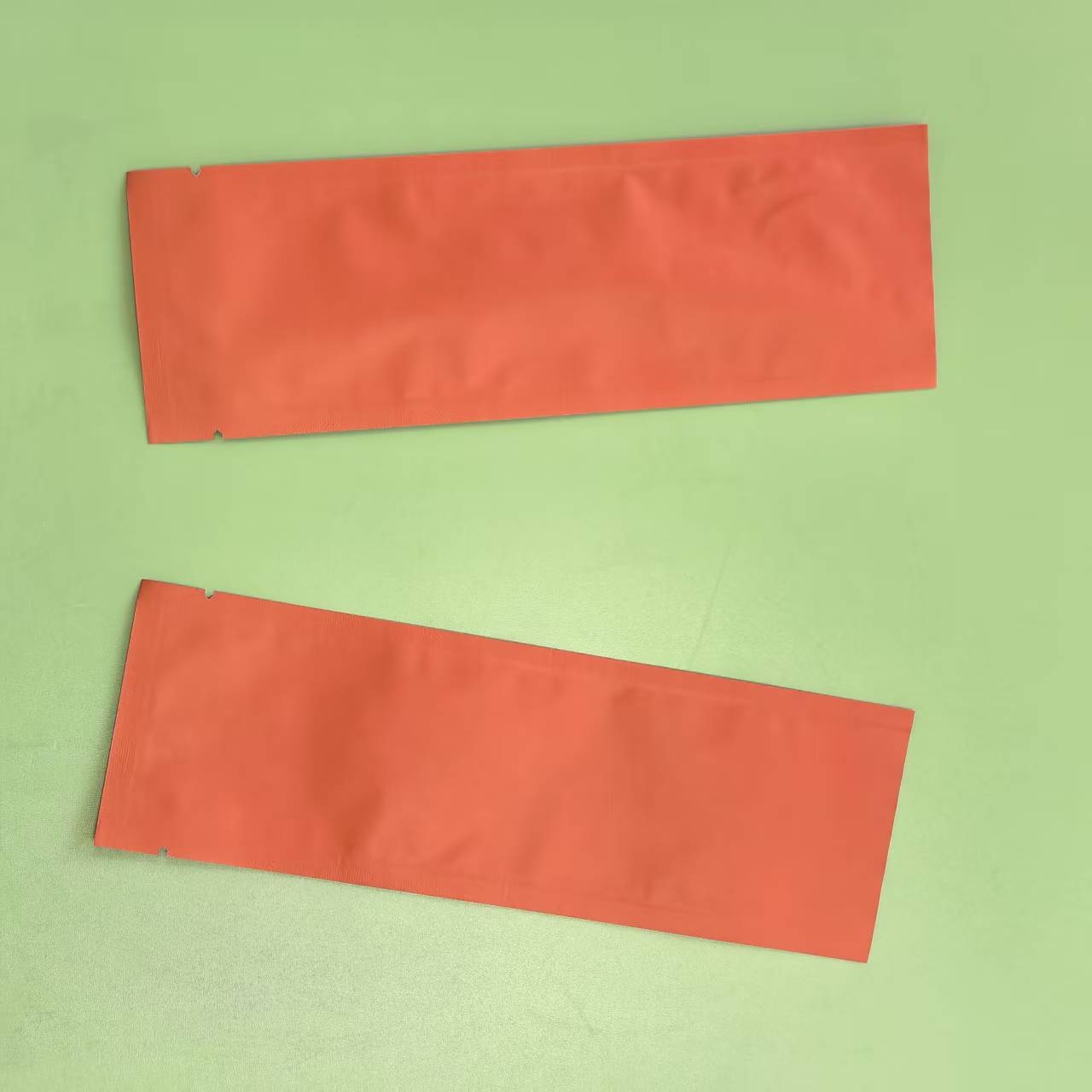 食品级长条凝胶包装袋子橙色铝箔袋现货100个一包