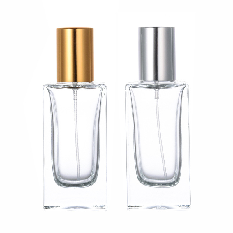 现货B074-30ml50ml 时尚香水喷雾瓶化妆品分装瓶便携式玻璃空瓶子