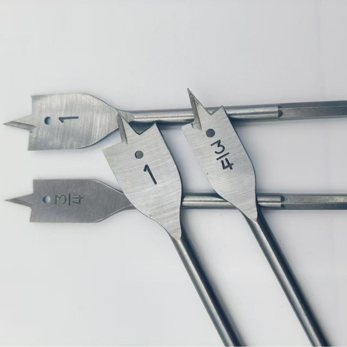 平尖木工扁钻开孔器英制钻头定位扩孔器 木工开孔打孔器