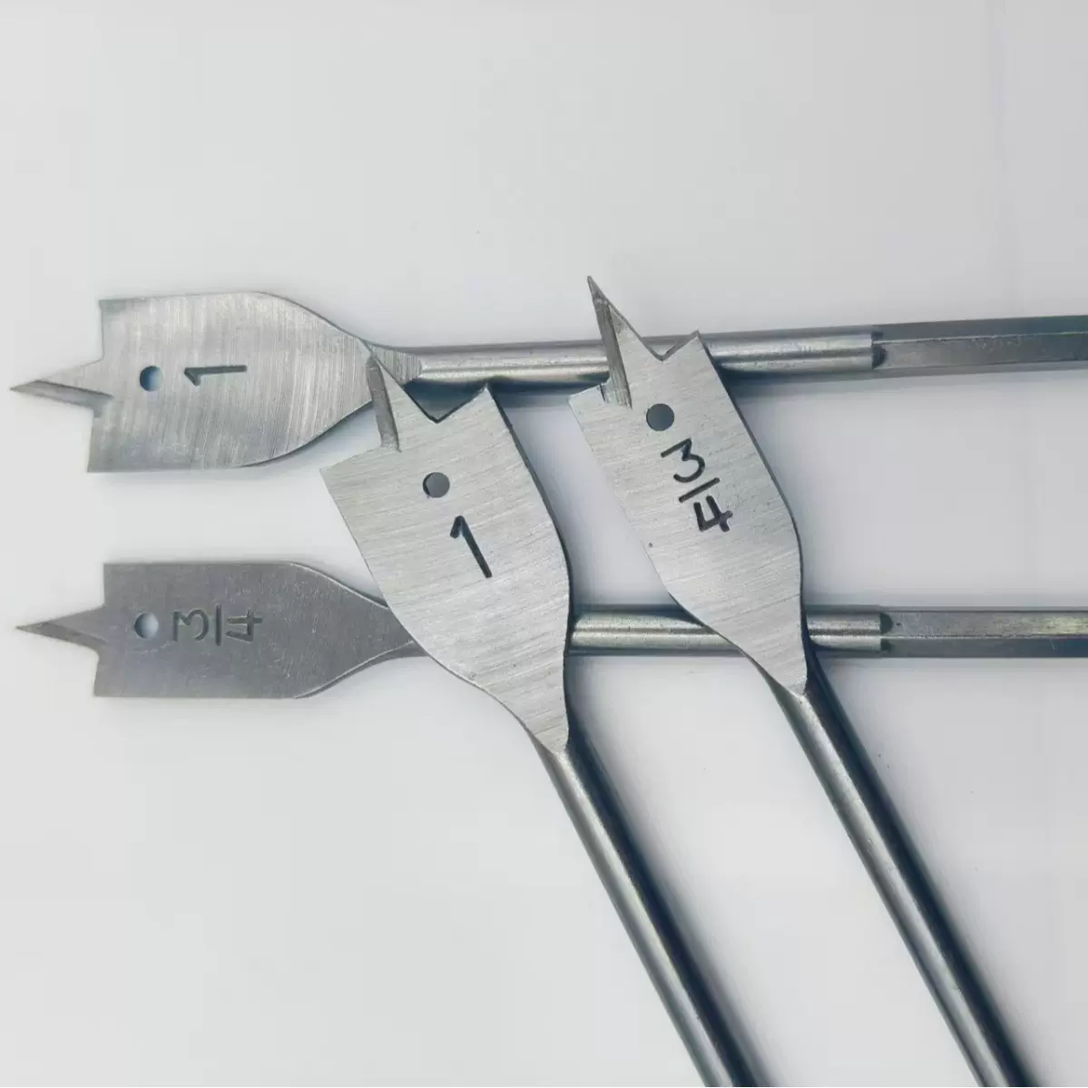 平尖木工扁钻开孔器英制钻头定位扩孔器 木工开孔打孔器