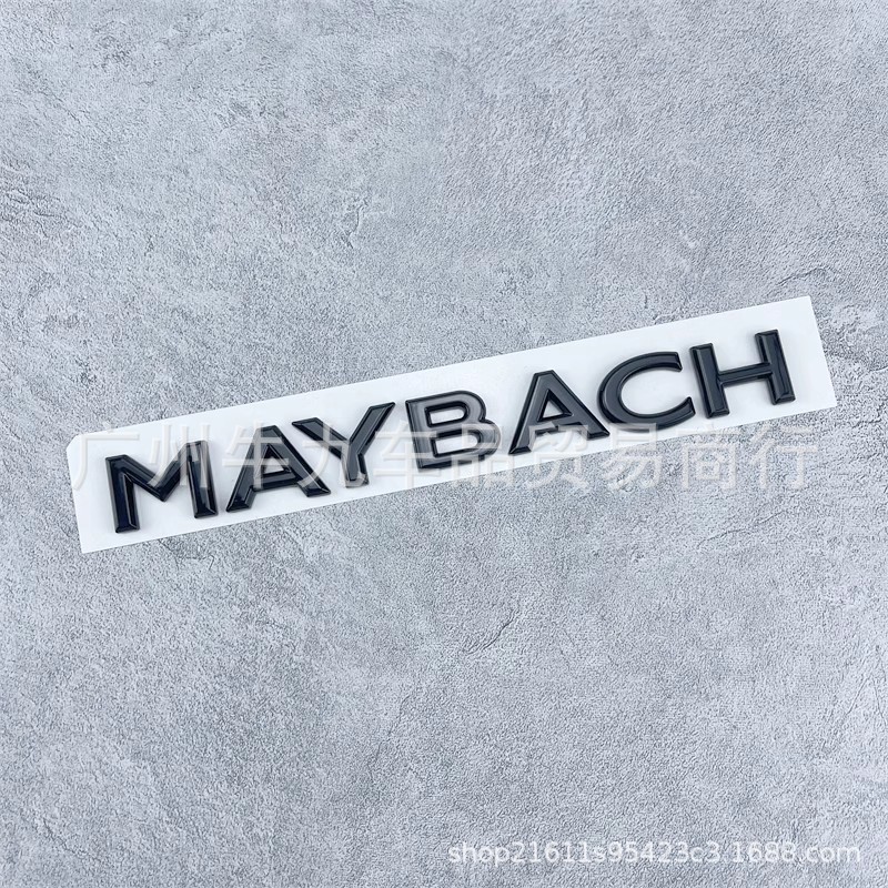 Applicable to MAYBACH wordmark MAYBACH rear tail Mark S-grade GLSGLS600S480 S680 MAYBACH car mark