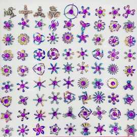 炫彩指尖陀螺厂家锌合金休闲玩具hand spinner手指陀螺旋转电镀彩