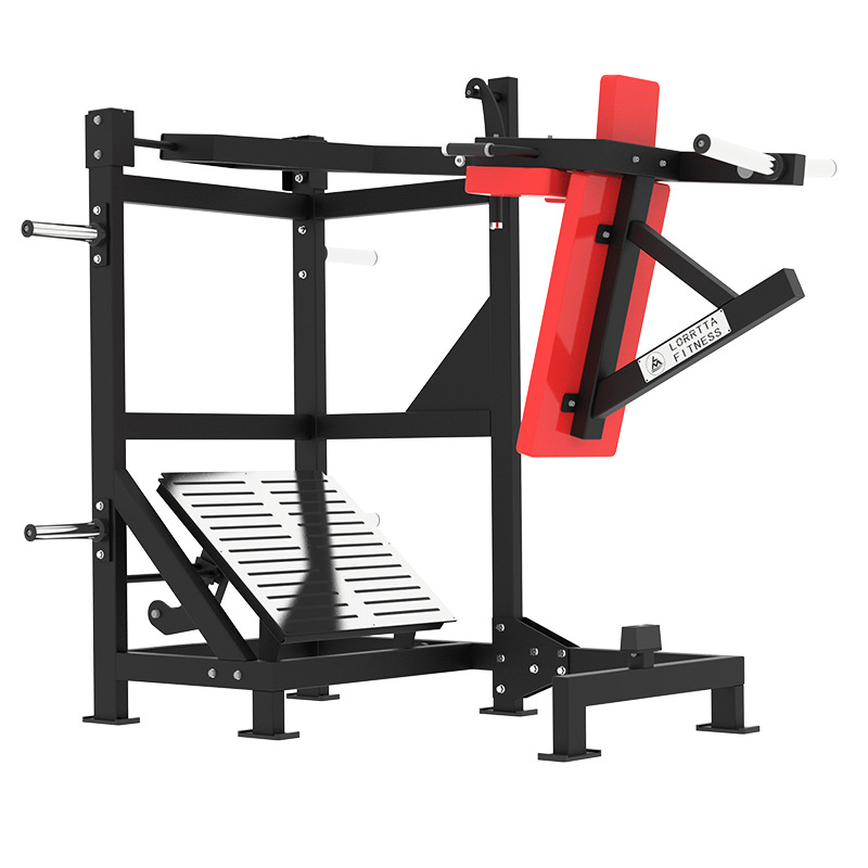 Equipo de fitness comercial Lang Ming Dispositivo de entrenamiento de sentadillas de péndulo Equipo de entrenamiento de piernas profesional de gimnasio Juego completo de sentadillas Hack