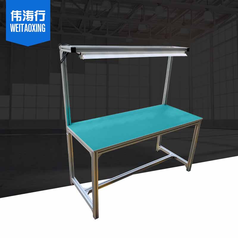 铝型材工作台条形电子车间操作台防静电流水线工作台批发工厂