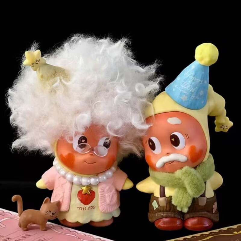 Bubbles Star People Heartbeat Series Vinyl Plush Doll Gift Box Peripheral Gifts