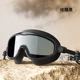 Cool black (large field of view) - flat light