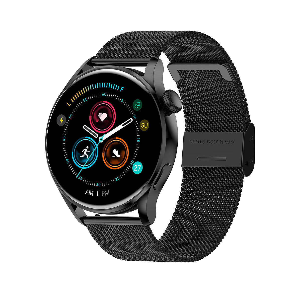Venta caliente W3 reloj inteligente bluetooth llamada pago fuera de línea control de acceso nfc impermeable comercio electrónico