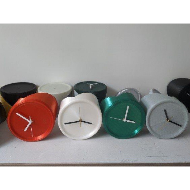 (2개) 펀치없는 벽 코너 시계 음 코너 벽 시계 거실 간단한 단색 현대 INS 침묵하는 기술 아트 장식 구멍