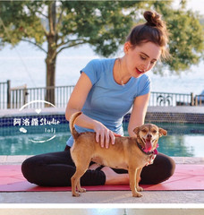 2022 New Women's Yoga Top Sexy Quick-Drying Dance Gym Fitness Morning Run Round Neck Short Sleeve TS