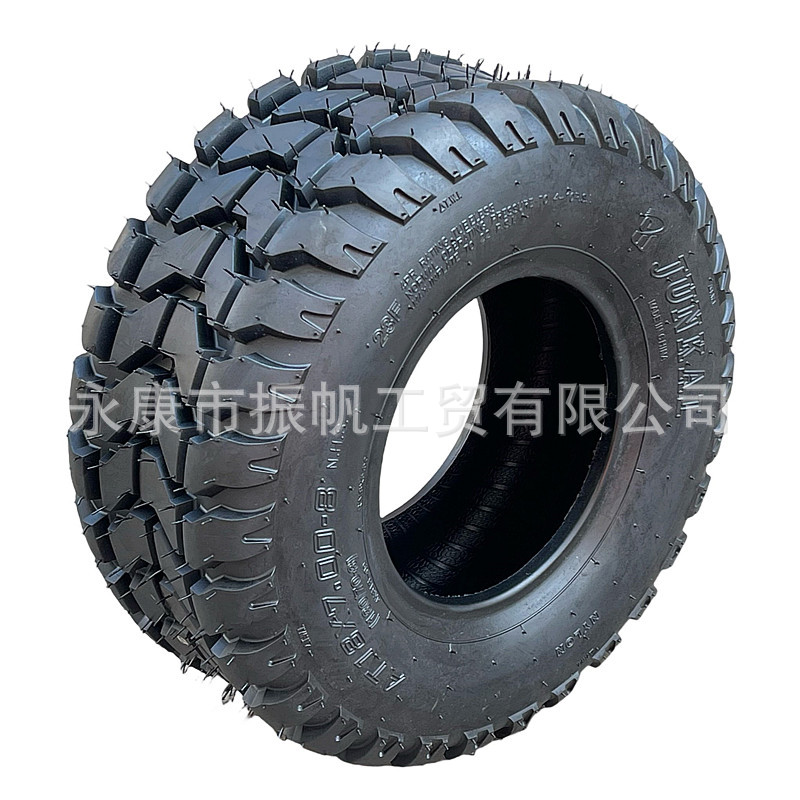 ATV de cuatro ruedas motocicleta ATV18x7.00-8 neumáticos de alta velocidad de nieve de 8 pulgadas kart vehículo agrícola