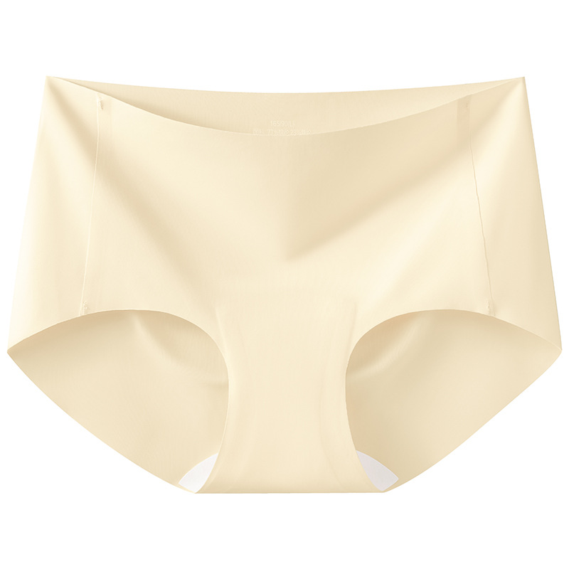 Mejora 10A entrepierna antibacteriana entrepierna de algodón entrepierna larga sin costuras hilo de hielo ejercicio de yoga sin costuras calzoncillos de mujer