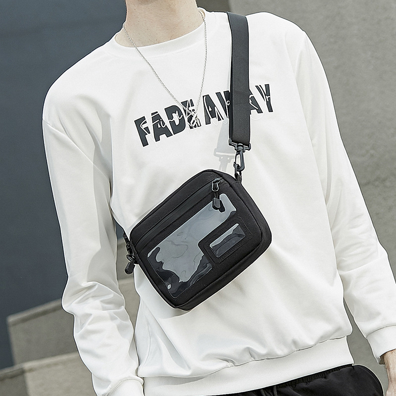 Messenger Bag Fashion Brand Men's Portable Lightweight Small Backpack Women's Functional Shoulder Backpack Leisure_voghion.com