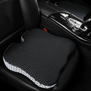Car cushion summer honeycomb memory foam single piece breathable office butt pad Four Seasons universal heightening pad for generation