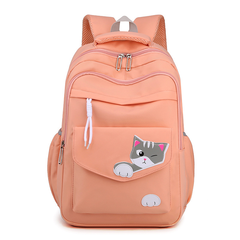 Nuevas mochilas para estudiantes de primaria 2 - 5 grados de dibujos animados coreanos de gran capacidad mochilas escolares de chicas de estilo universitario