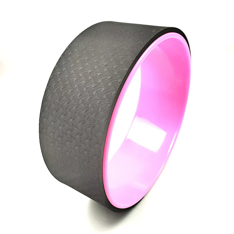アップグレードモデル3d浮動ポイントEVAヨガホイール後曲美背神器マッサージローラーヨガフィットネス補助用品|undefined