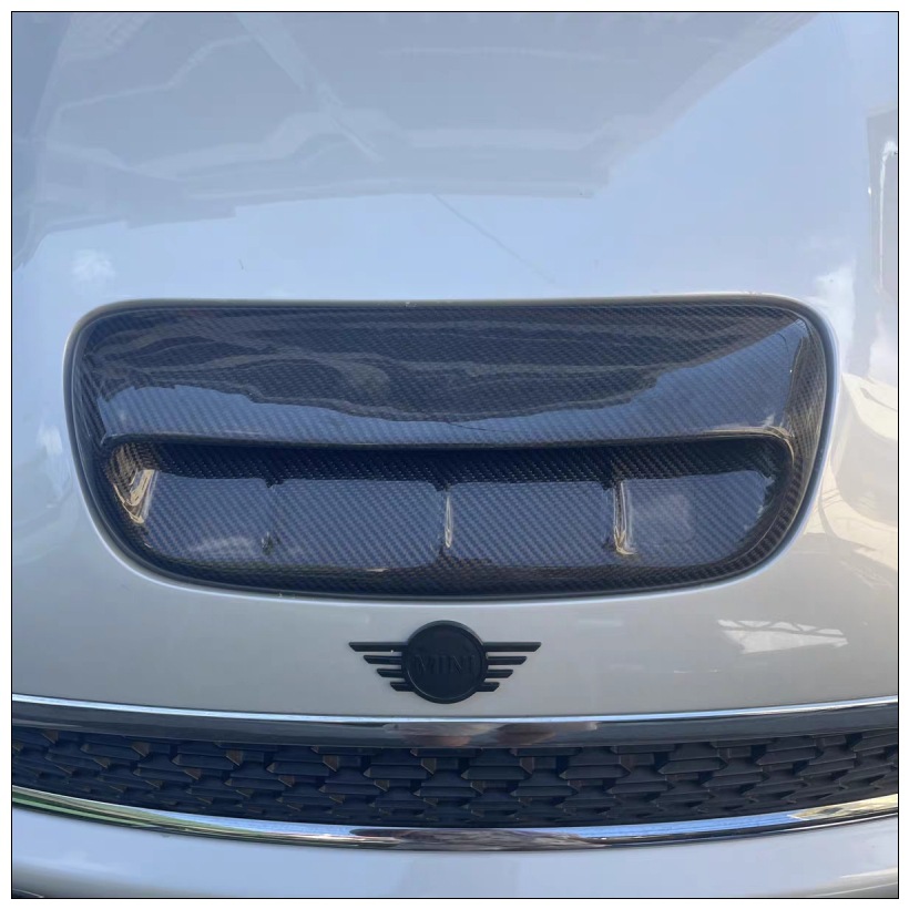 Suitable for Mini 2007-2013 R56 R57 R58 modified hood carbon fiber air intake vent cover