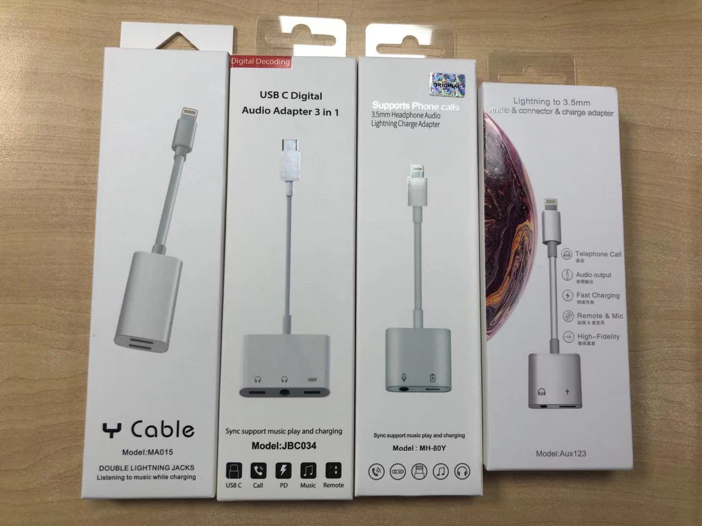 Apple Bluetooth adapter package neutral paper box adapter package Apple adapter color box packaging box