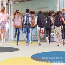 厂家直销多层复合密实底地板 写字楼  商场塑胶地板 耐磨 防滑地