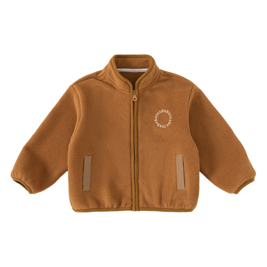 Ropa Infantil Youbao, Chaqueta de Forro Polar para Niños de Otoño e Invierno, Chaqueta Informal con Cuello Alto para Bebés, Forro Interior Cálido, Chaqueta para Niños