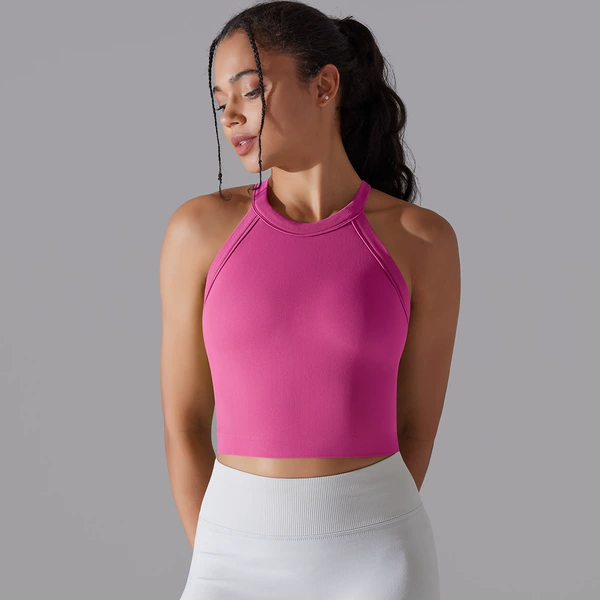 6637 vest-rose red