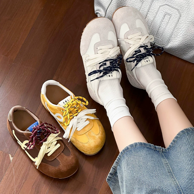 Виноградная мама studiolee Wang Yibo тот же асимметричный большой шнурки для обуви повседневный стиль