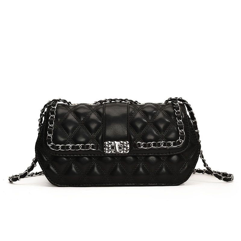 Bolso de textura para mujeres 2025 nuevo nicho de diseño de bolso de mochila popular este año, bolso de cadena bordada de diamante