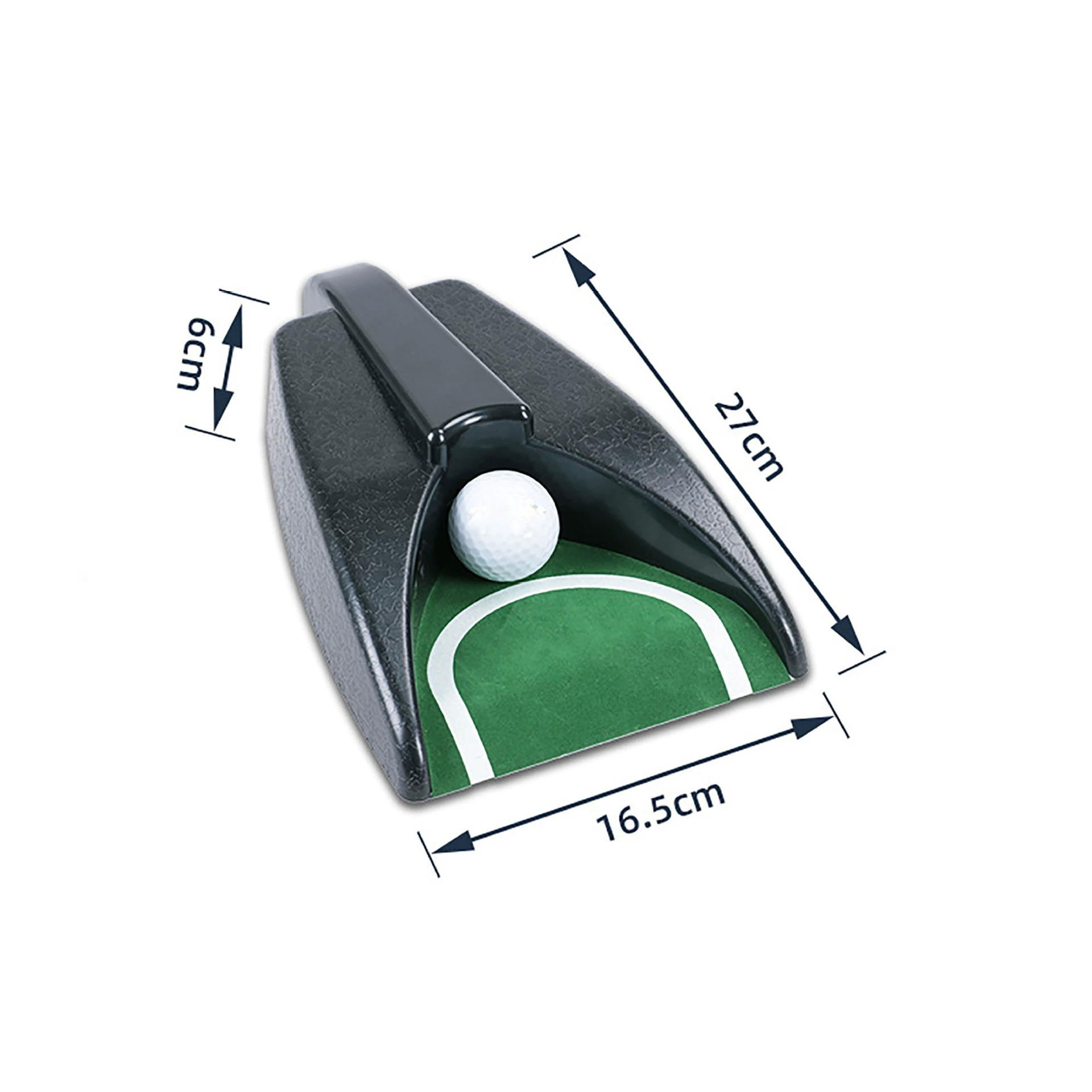 Golf automatic ball return device Golf practice supplies accessories push rod practice device golf ball rebound device