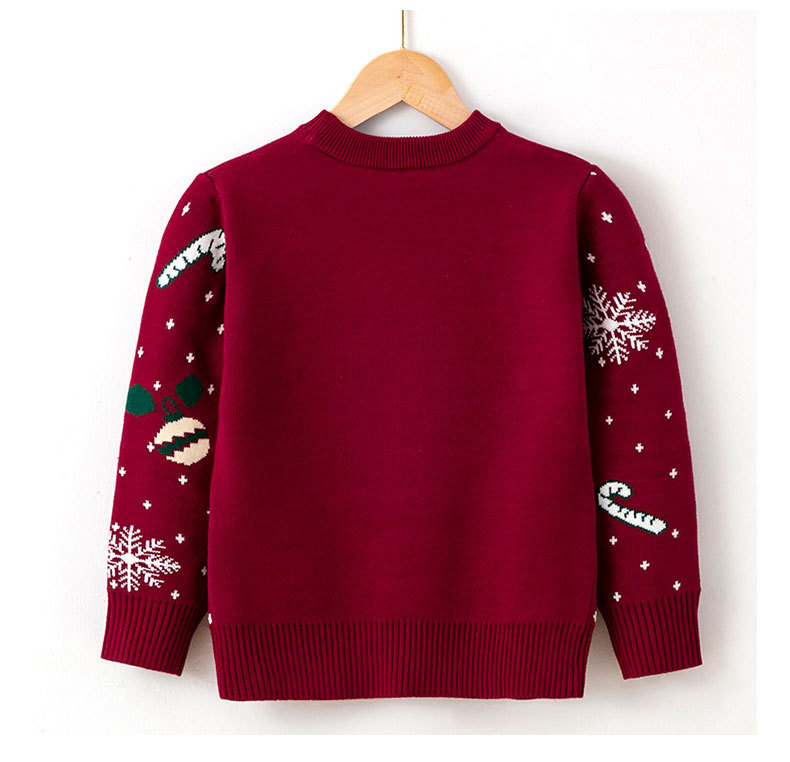 Christmas Fashion Bear Snowflake Viscose Hoodies & Sweaters display picture 4