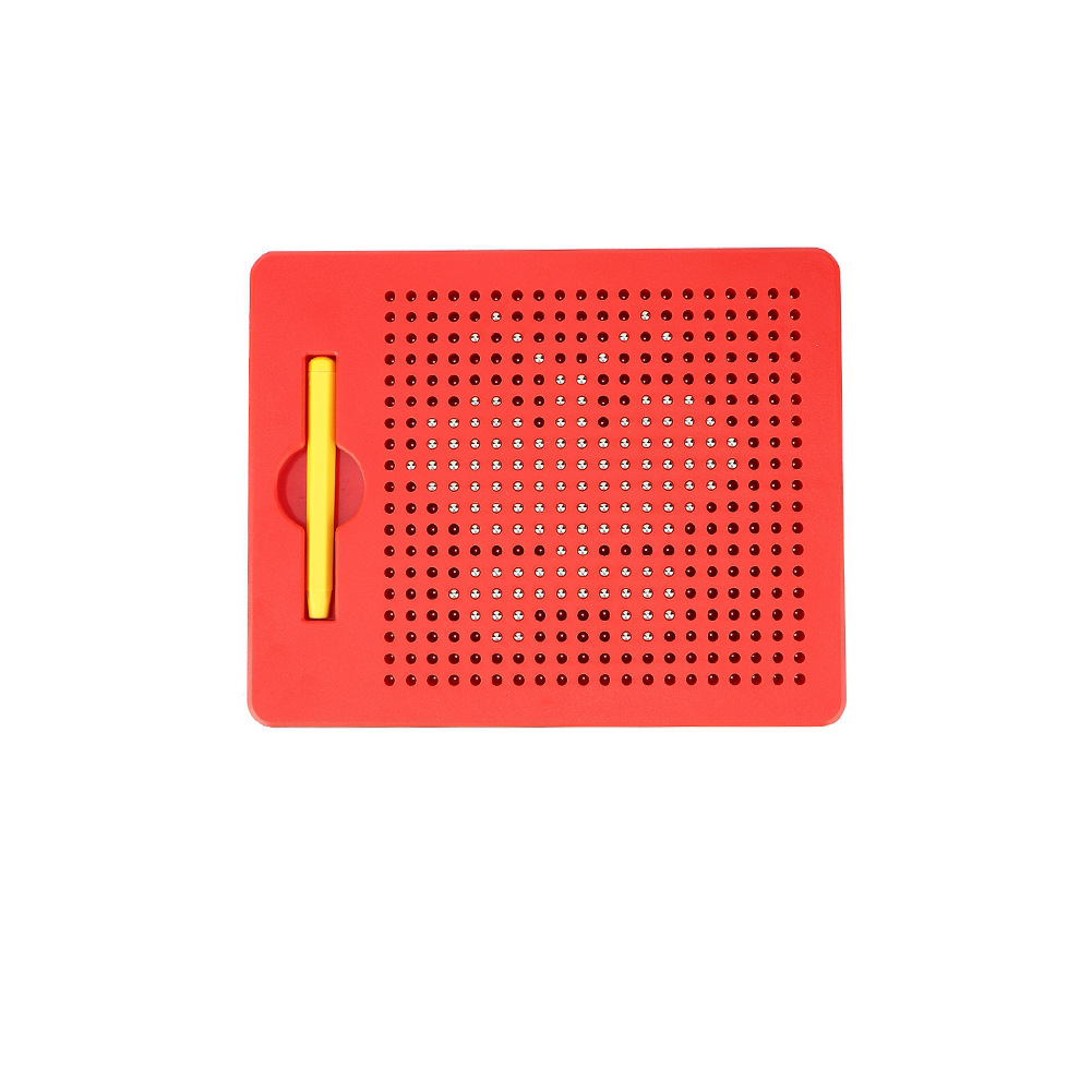 Pizarra magnética alfanumérica, pizarra de dibujo magnética con bolas de acero, juguetes educativos creativos, venta directa del fabricante, exportada a Europa y Estados Unidos