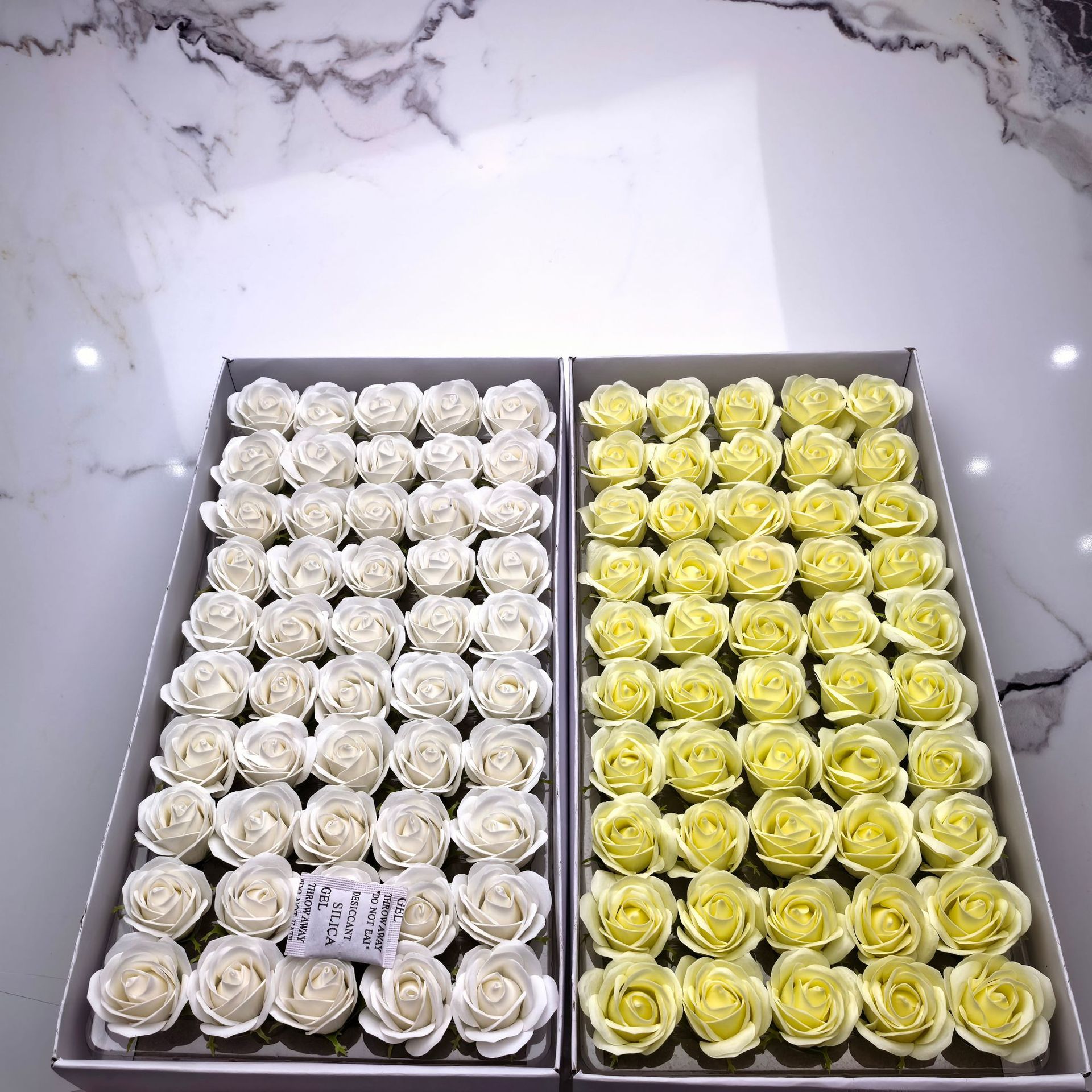 加厚四层拇指花花头香皂花花头仿真花花束迷你小玫瑰源头厂家批发