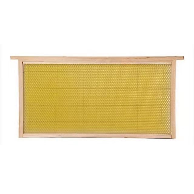 Korean style nest frame pine frame beeswax NEST base piece bee spleen Italian bee beehive Korean frames