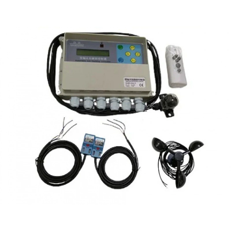 New wind speed dual -axis tracking controller optical control type dual -axis sun tracking control applicable