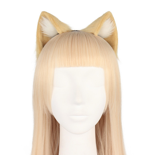 Handmade Japanese animal ear headband cosplay cat ear headband Lolita accessories internet celebrity comic show live broadcast props